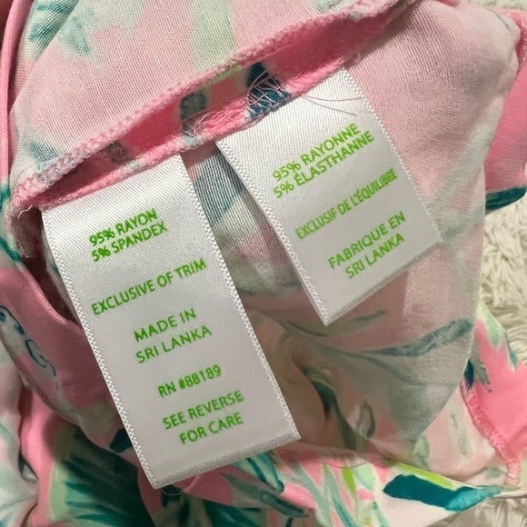 Lilly Pulitzer Faye Skort in Coral Reef Tint Chimpoiserie - Size 00 - Picture 6 of 7